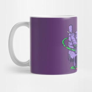 purple horns Mug